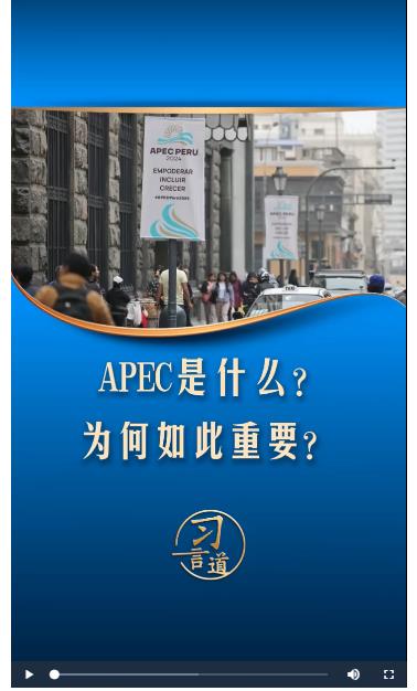 習(xí)言道｜APEC是什么？為何如此重要？