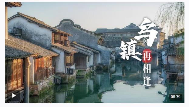 時(shí)政長鏡頭丨烏鎮(zhèn)再相逢
