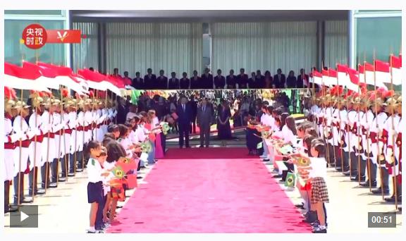 獨(dú)家視頻丨巴西歡迎儀式現(xiàn)場(chǎng)唱響中國經(jīng)典民歌