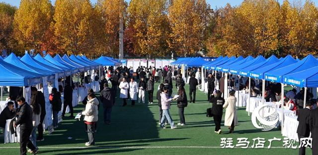 近300家企業(yè)現場攬才！黃淮學院校園招聘會超有料