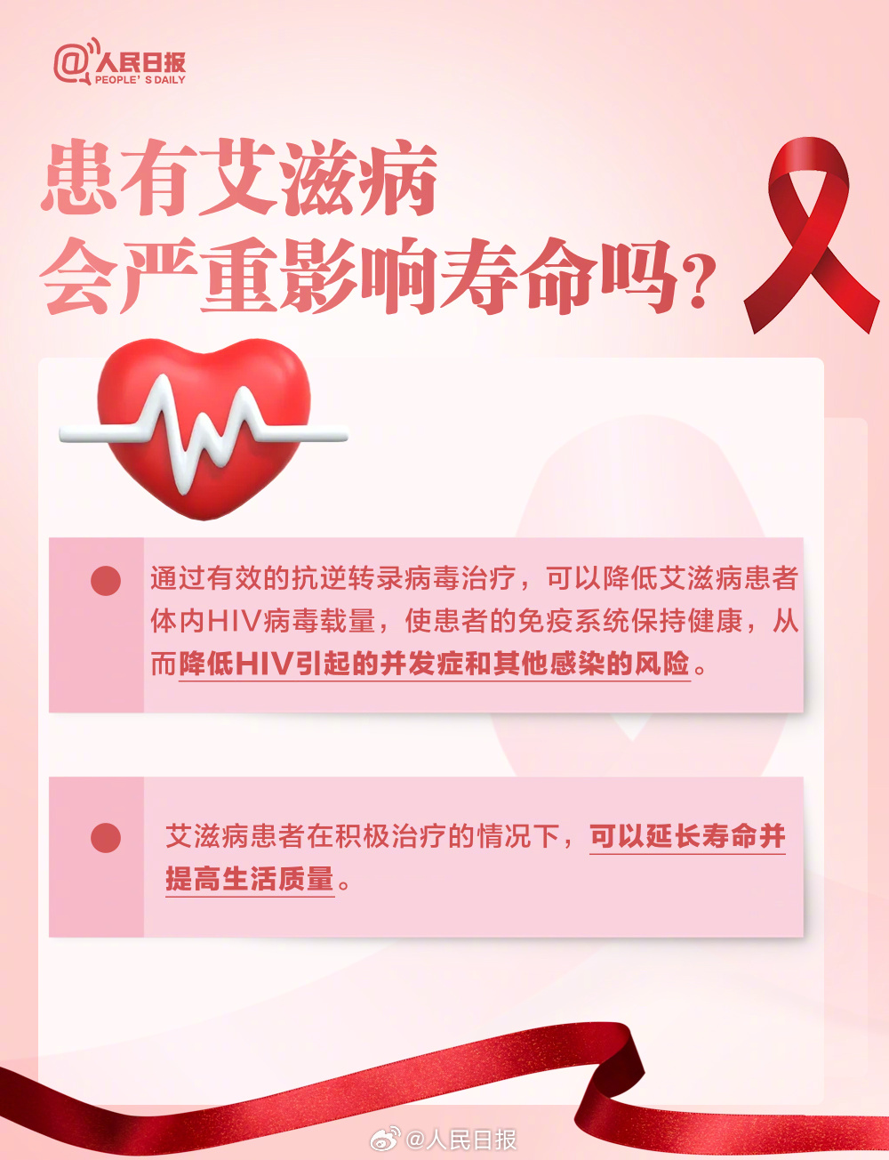 轉(zhuǎn)存了解！關(guān)于艾滋病這些你要知道