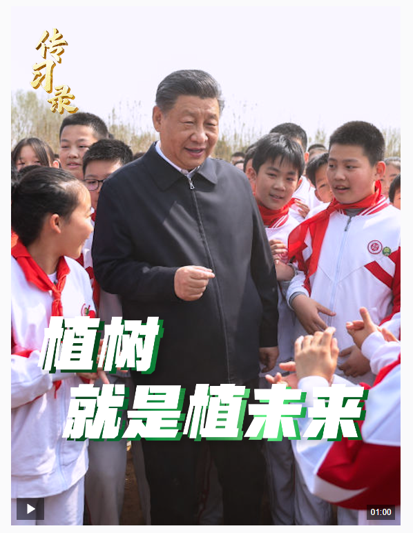 傳習錄丨植樹就是植未來