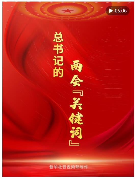 微鏡頭｜總書記的兩會“關(guān)鍵詞”