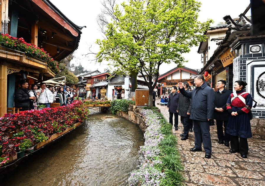 習近平：解放思想改革創(chuàng)新奮發(fā)進取真抓實干 在中國式現(xiàn)代化進程中開創(chuàng)云南發(fā)展新局面