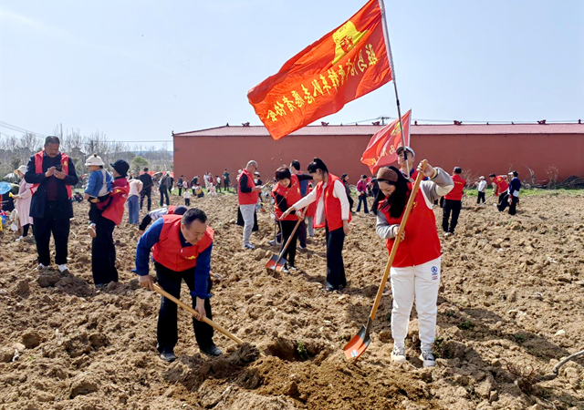 志愿紅播種生態(tài)綠 公益團體攜手共筑“希望之林”