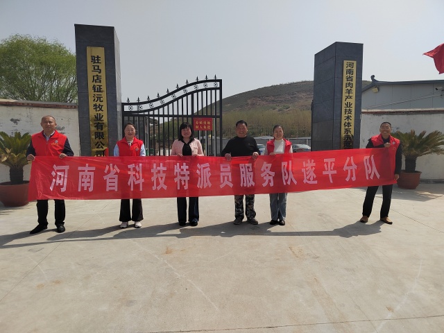 科技特派員朱鳳霞赴遂平開展養(yǎng)羊技術(shù)指導(dǎo)，助力牧業(yè)發(fā)展