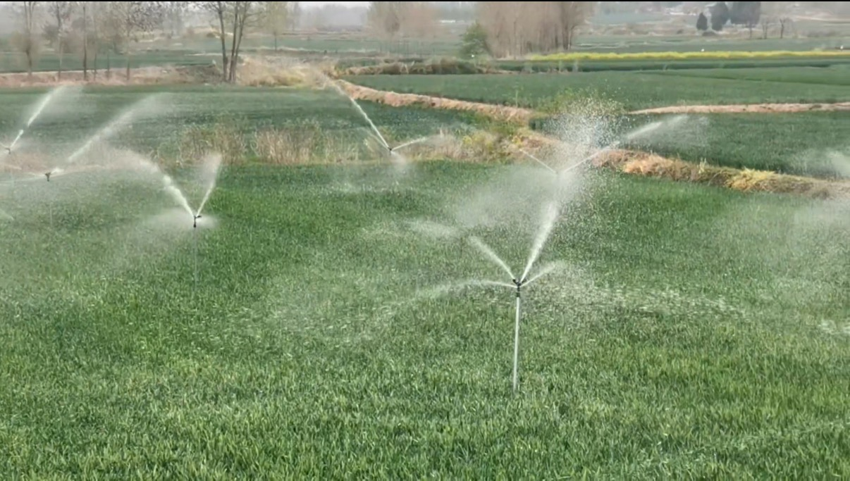 驛城區(qū)板橋水庫開閘放水 助力農(nóng)田灌溉