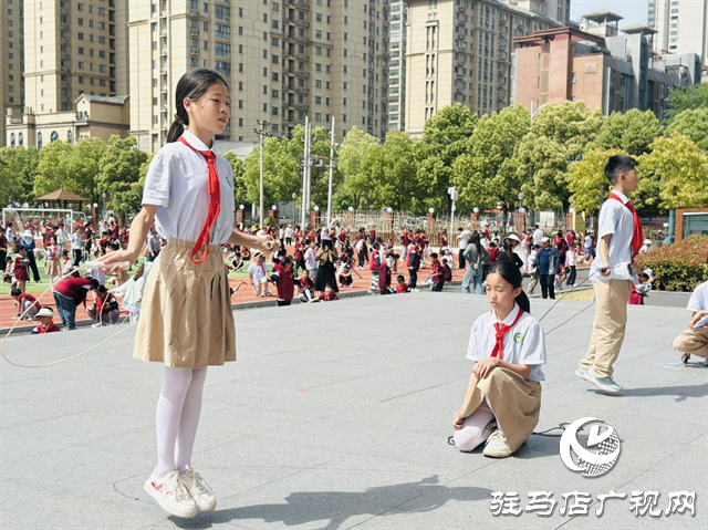  金雀路小學：跳繩運動 課間的一道風景線