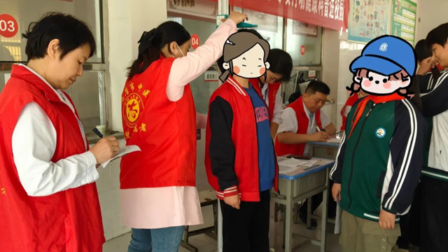 春意融融護童心 健康種子播校園——駐馬店市中醫(yī)院“送醫(yī)下基層 健康進校園”志愿活動走進馮張莊小學(xué)