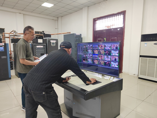 廣電人堅守崗位 點亮萬家視聽