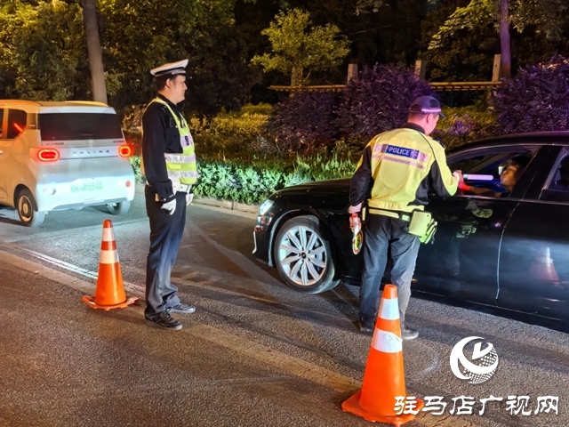 “五一”期間 駐馬店交警查處酒醉駕違法行為104起