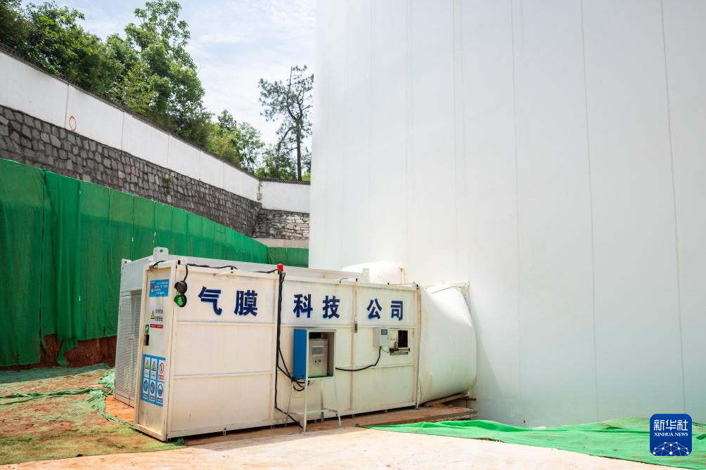 探訪我國(guó)首批五座9000噸級(jí)氣膜糧倉