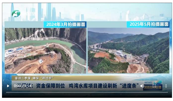 三門峽：資金保障到位 雞灣水庫項目建設(shè)刷新“進度條”丨奮戰(zhàn)二季度·確?！半p過半”