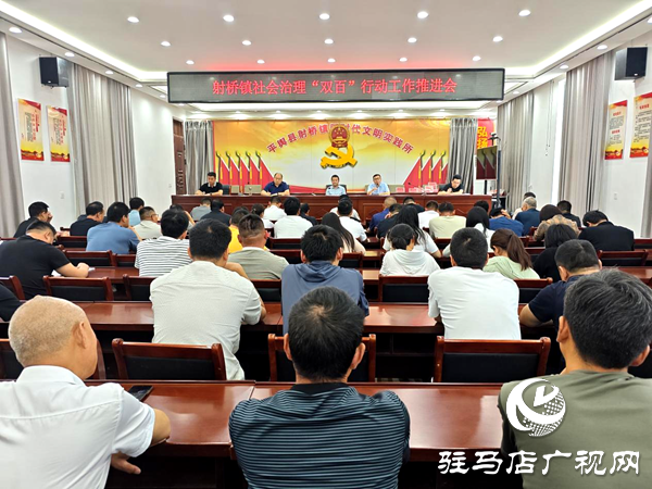 平輿縣射橋鎮(zhèn)召開社會(huì)治理“雙百”行動(dòng) 工作推進(jìn)會(huì)