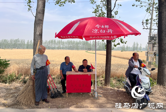 遂平縣玉山鎮(zhèn)劉莊村：“治安+人防”雙網(wǎng)聯(lián)動 護航“三夏”生產(chǎn)