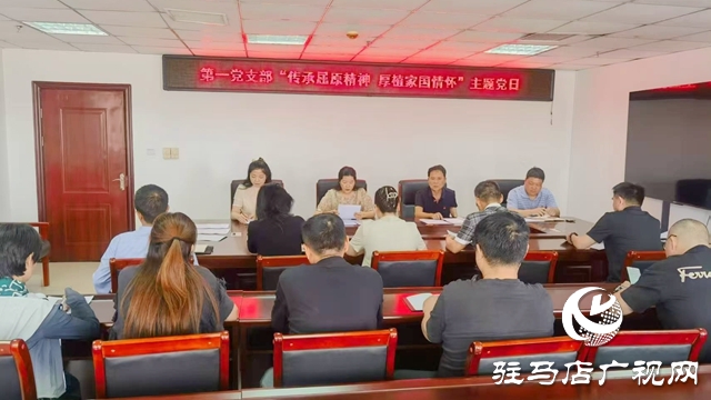 駐馬店廣播電視臺(tái)第一黨支部：傳承屈原精神 厚植家國情懷