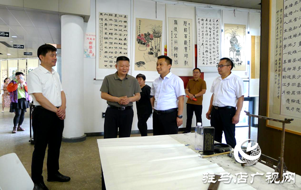  “中國夢·勞動美”五省十地書畫聯(lián)展耀啟平輿，共慶工會百年華誕