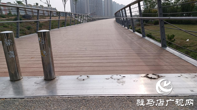 駐馬店人民公園禁騎電動車屢遭破防 管理方呼吁共建安全步行空間
