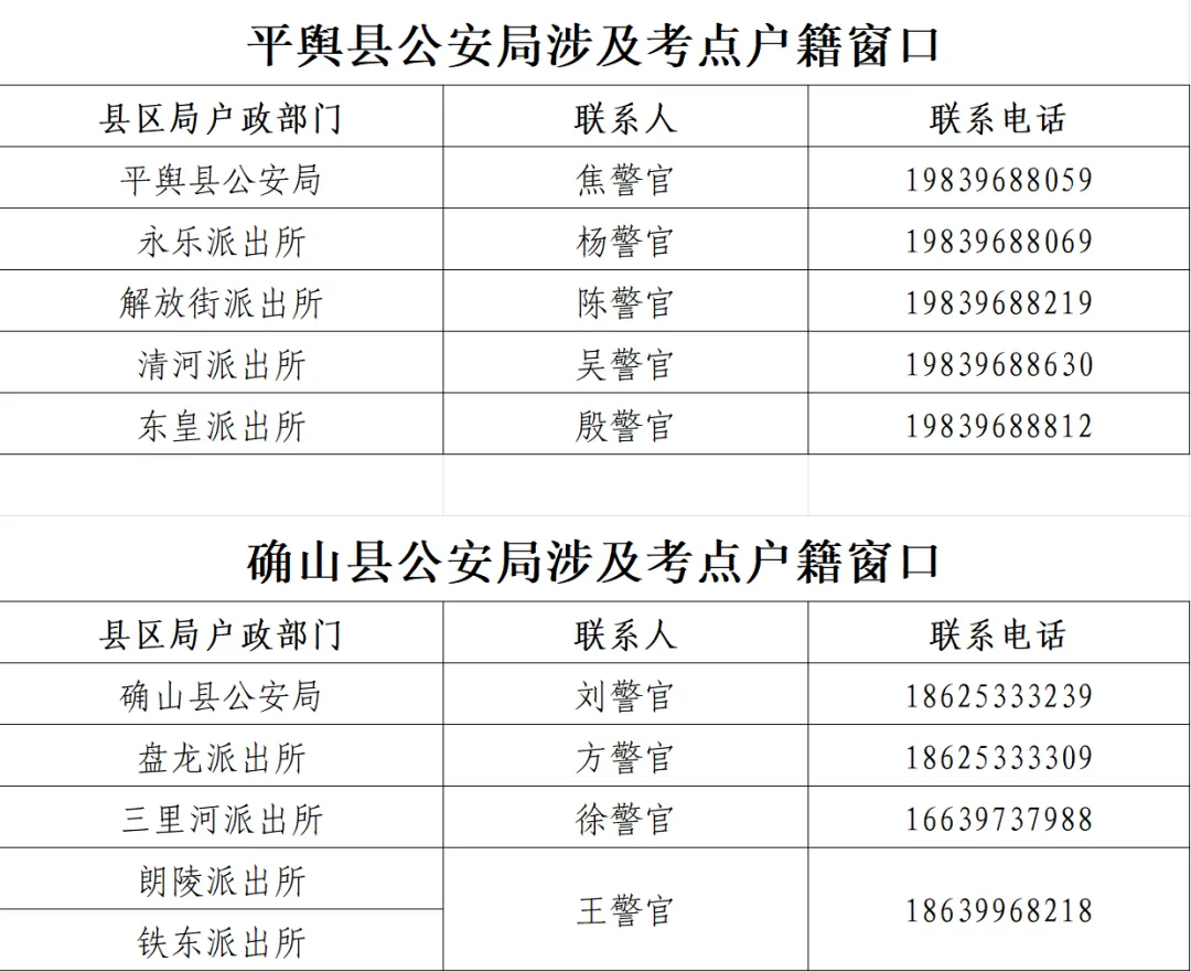 駐馬店公安為高考學(xué)子辦證開通 “綠色通道”
