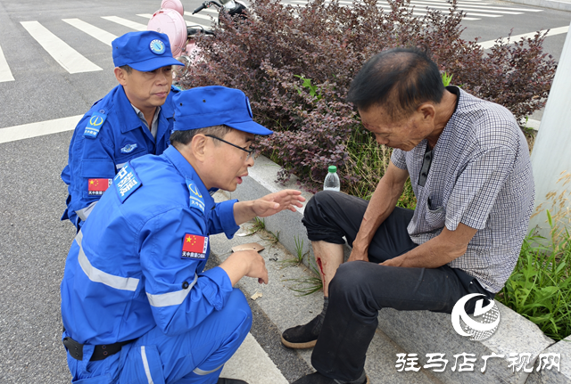 愛心送考途中遇險情 紅十字天中救援隊暖心施援手