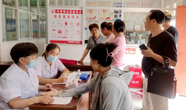 駐馬店市驛城區(qū)老街街道：健康義診進(jìn)社區(qū) 服務(wù)居民零距離