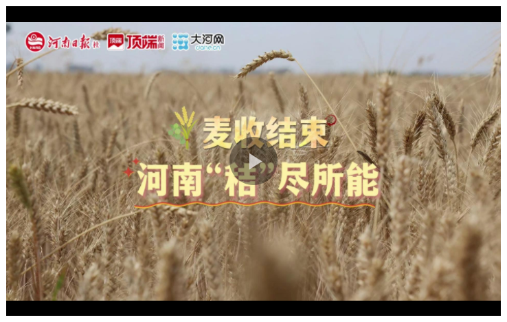 河南麥?zhǔn)战Y(jié)束，如何“秸”盡所能？