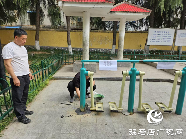  開發(fā)區(qū)城市管理局：扎實推進基礎(chǔ)設(shè)施維修維護工作