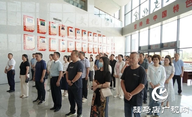 駐馬店市域工人文化宮聯(lián)盟書畫巡展正陽(yáng)站啟動(dòng)儀式舉行