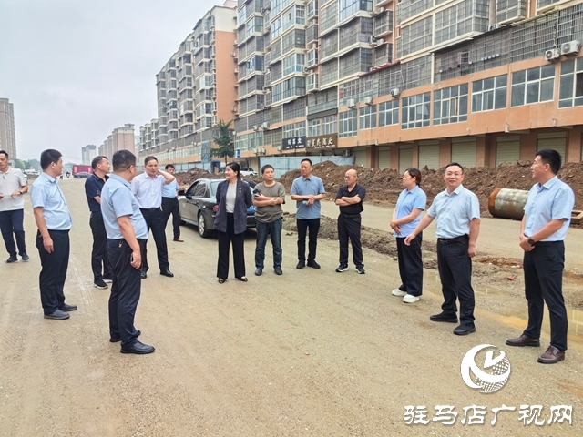  西平縣領(lǐng)導深入柏城街道指導安置交房工作推進民生工程落實落地