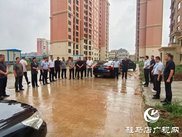 西平縣領(lǐng)導深入柏城街道指導安置交房工作推進民生工程落實落地