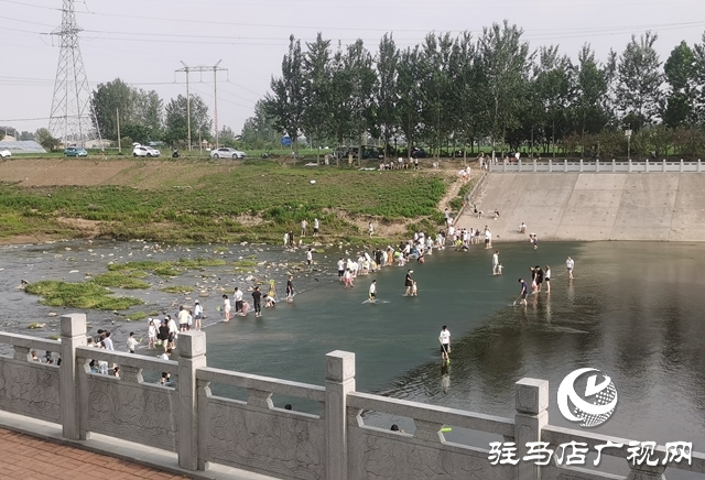 練江河壩下玩水隱患大 呼吁市民不要涉水