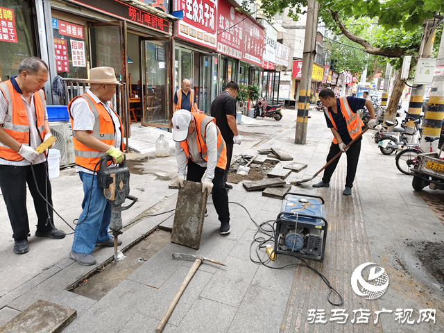  開發(fā)區(qū)城市管理局：積極開展路面修補(bǔ) 營造良好出行環(huán)境