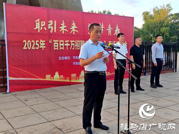 平輿縣2025年百日千萬招聘專項(xiàng)行動(dòng)專場招聘會(huì)舉辦
