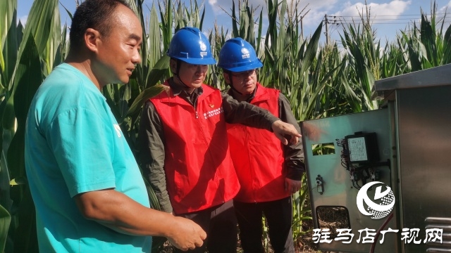 國網(wǎng)駐馬店供電公司：黨員先鋒在一線 抗旱保秋護(hù)民生