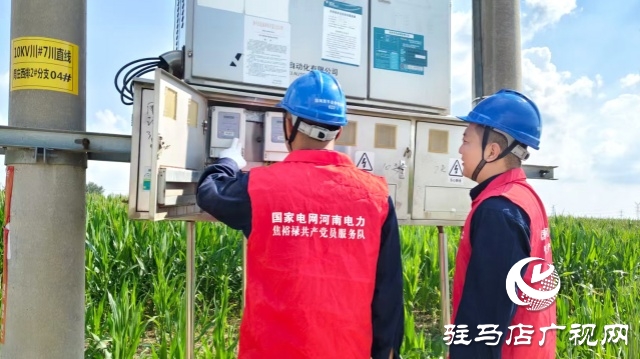 國網(wǎng)西平縣供電公司：抗旱保電“加速度” 守護(hù)田間“生命線”