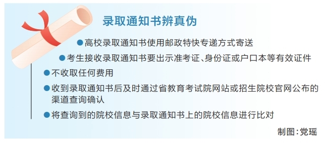 錄取通知書陸續(xù)派送 考生要當心這些套路