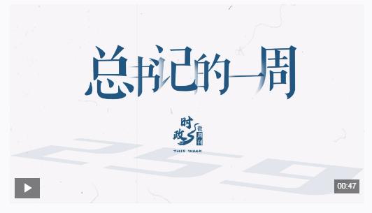時政微周刊丨總書記的一周（8月4日—8月10日）