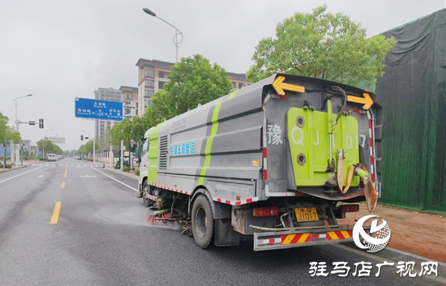 駐馬店市城鄉(xiāng)一體化示范區(qū)城管局：雨后清淤“快”行動 道路暢通“潔”為先