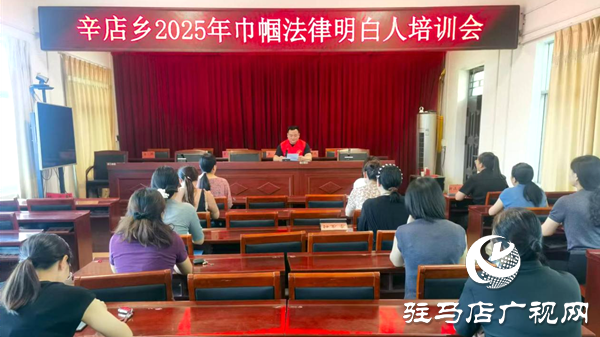 平輿縣辛店鄉(xiāng)：開展巾幗“法律明白人”培訓(xùn)