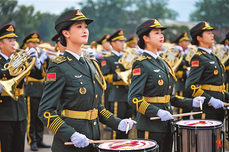 最大規(guī)模軍樂團(tuán)即將亮相抗戰(zhàn)勝利80周年閱兵活動