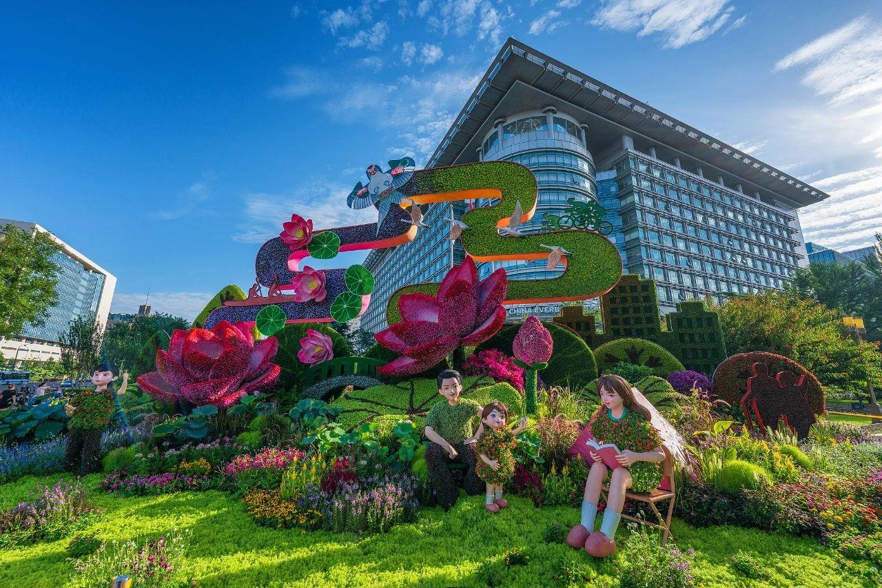 每一座花壇，都是中國！