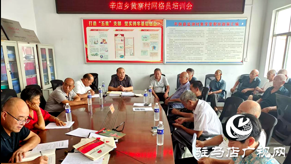 平輿縣辛店鄉(xiāng)：組織開展網(wǎng)格員專題培訓(xùn) 提升基層治理效能