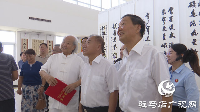 紀念中國人民抗日戰(zhàn)爭暨世界反法西斯戰(zhàn)爭勝利80周年、抗日民族英雄楊靖宇將軍誕辰120周年書畫展開幕