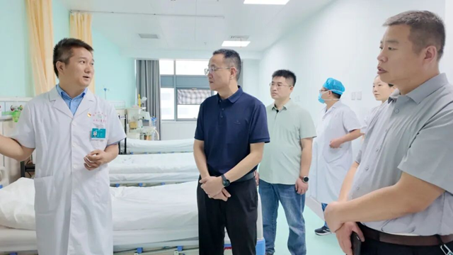 林州市人民醫(yī)院到駐馬店市中心醫(yī)院參觀交流