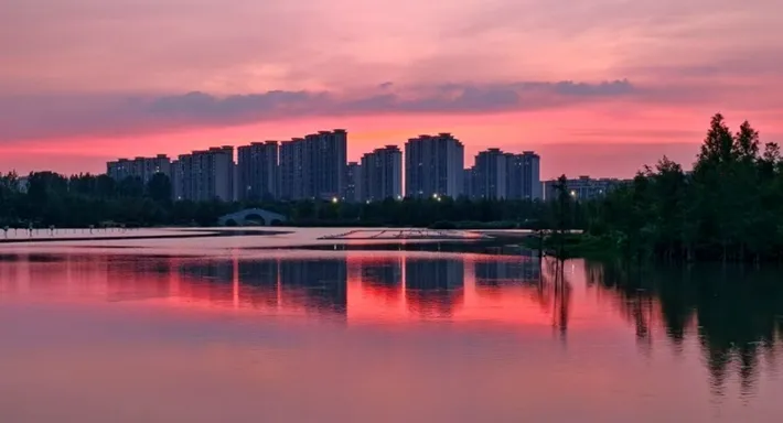 縣區(qū)動態(tài) | 玉湖公園景色如畫