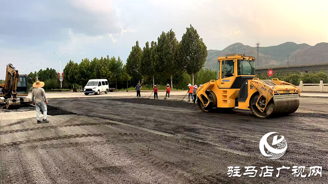 高效完成路面修復(fù) 群眾出行環(huán)境再升級