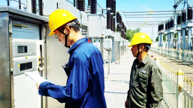 國(guó)網(wǎng)平輿縣供電公司：加強(qiáng)巡視 確保變電設(shè)備健康運(yùn)行。