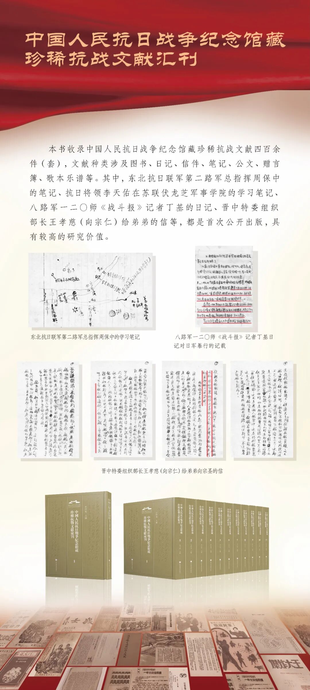 【線上展】“讓歷史說話，用史實發(fā)言”——抗戰(zhàn)文獻(xiàn)整理成果展（一）