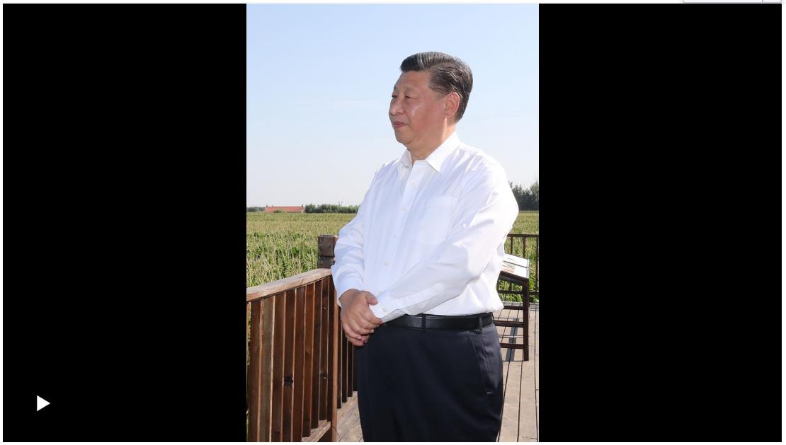 習語｜“中國的飯碗一定要端在自己的手里”