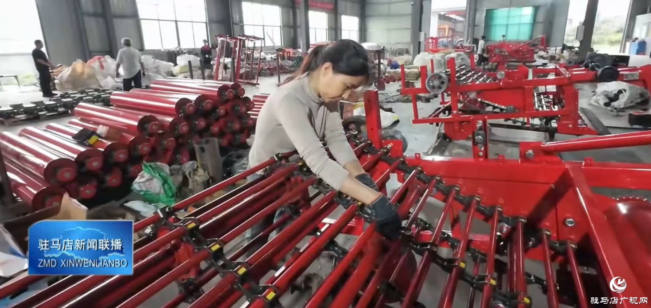 正陽(yáng)縣：花生機(jī)械迎生產(chǎn)高峰 開足馬力助力秋收提速增效